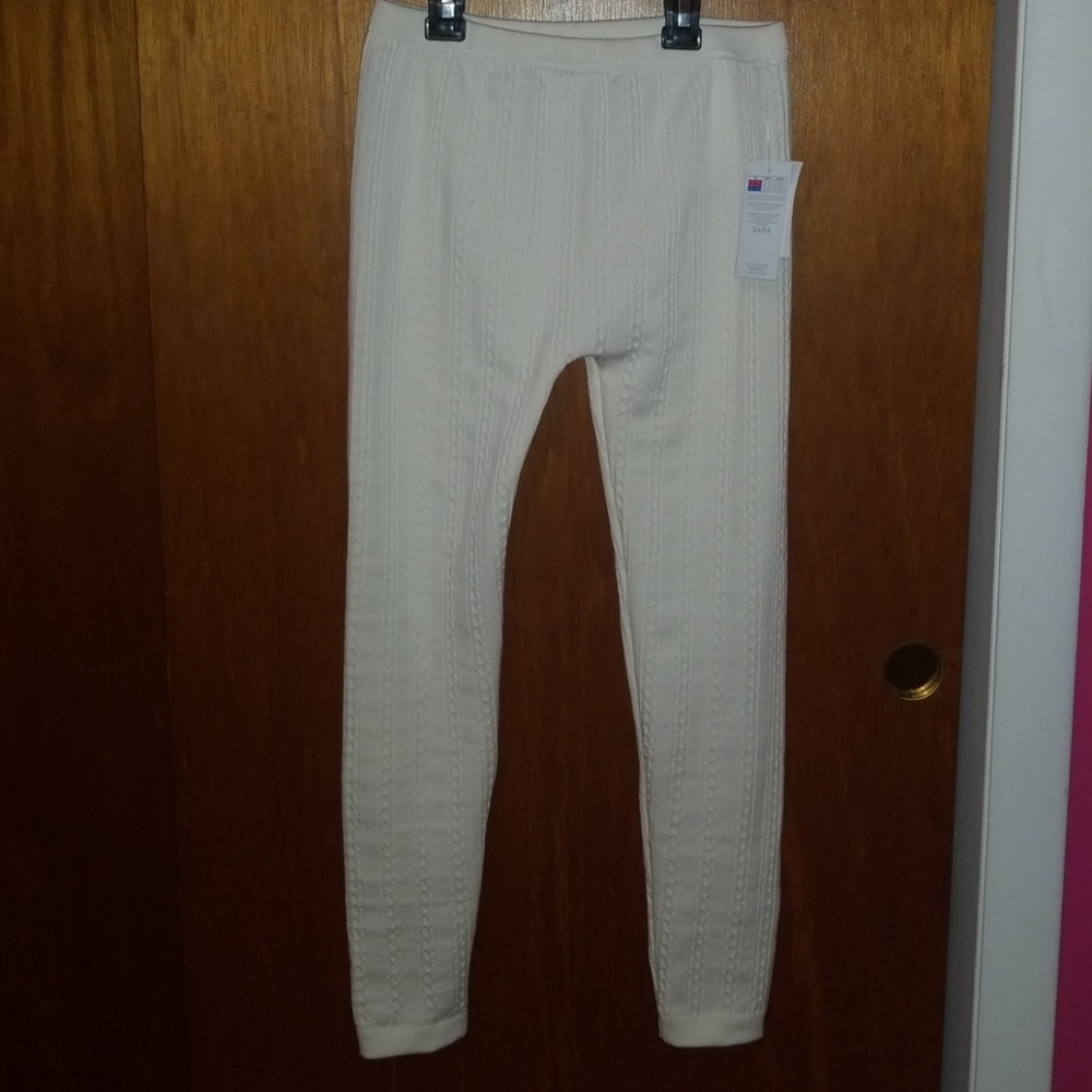 White leggings